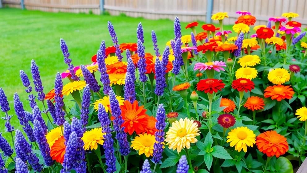 Sommarblommor som rådjur inte äter i svensk trädgård